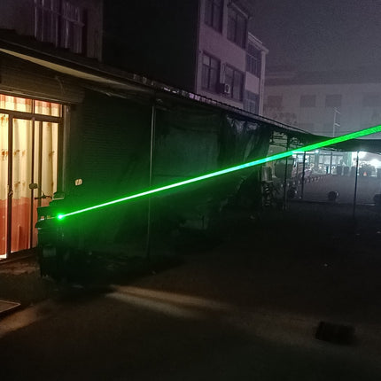 2W 520nm Green Laser Star Pointer Portable Outdoor Indicator Powered by 18350 Battery