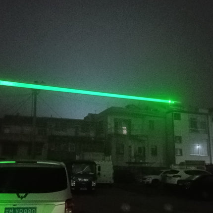 2W 520nm Green Laser Star Pointer Portable Outdoor Indicator Powered by 18350 Battery