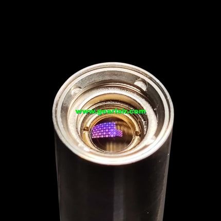 405nm 1W Purple Laser Flashlight - Sapphire Lens, Stainless Steel CNC Integrated, Multi-Mode