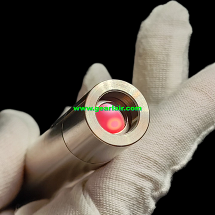 450nm 800mW Blue Laser Pen - 532 Interface, Stainless Steel CNC Integrated Processing