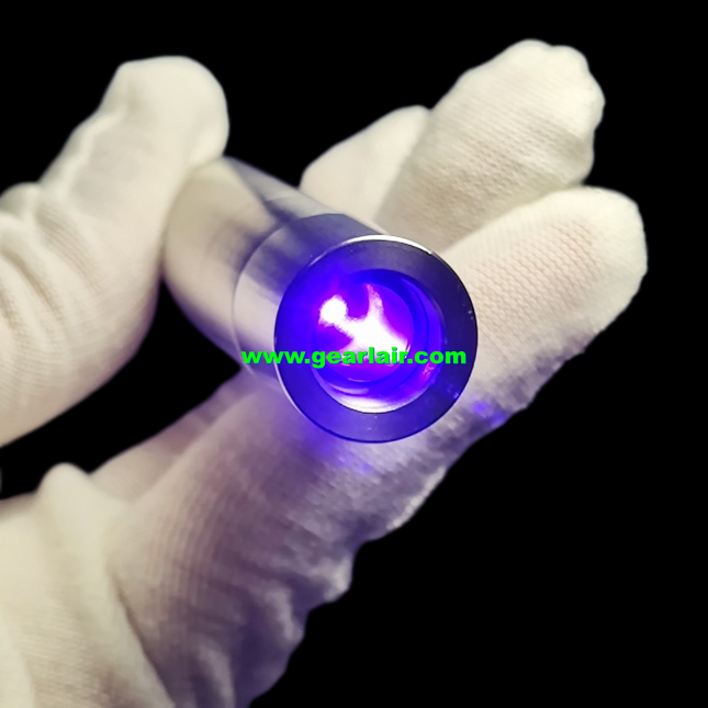 450nm 800mW Blue Laser Pen - 532 Interface, Stainless Steel CNC Integrated Processing
