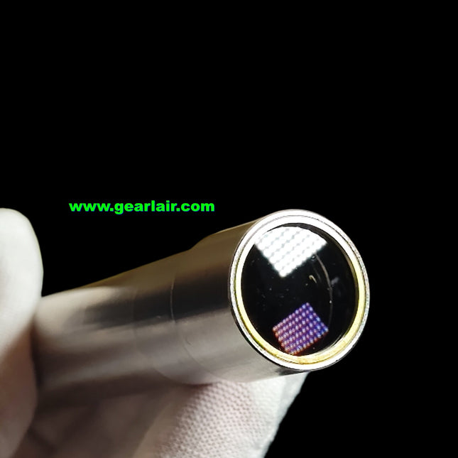 455nm 800mW Blue Laser Stainless Steel Flashlight - Adjustable Focus, Wide Beam & Super Long Range