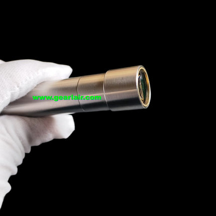 455nm 800mW Blue Laser Stainless Steel Flashlight - Adjustable Focus, Wide Beam & Super Long Range