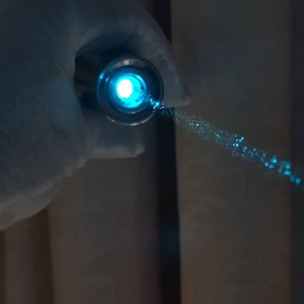 488nm 250mW Sky Blue Single Mode Laser Flashlight Stainless Steel Housing 532 Universal Interface 18350 Powered For Command Indication Experiment