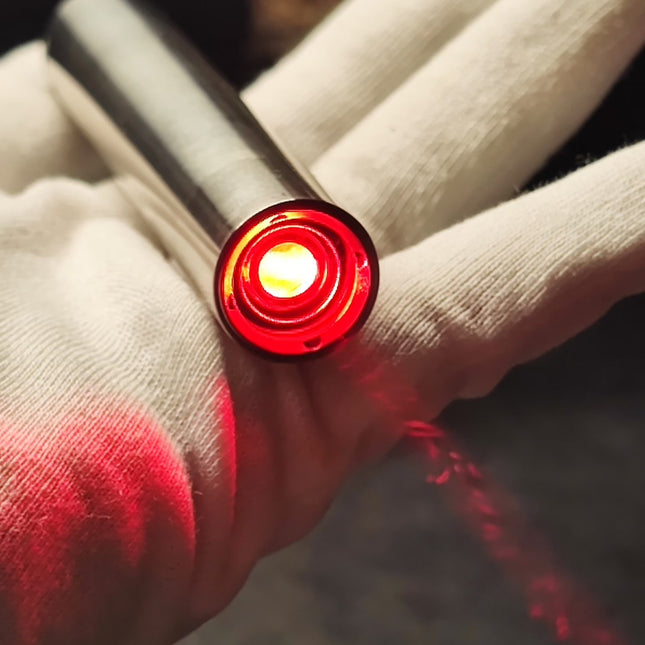 638nm 600mW Bright Red Industrial Laser Module 5 Modes Aspherical Coated Lens 18*100mm Professional Positioning Laser