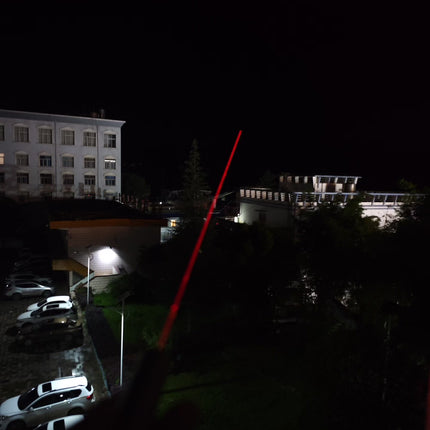 638nm 600mW Bright Red Industrial Laser Module 5 Modes Aspherical Coated Lens 18*100mm Professional Positioning Laser