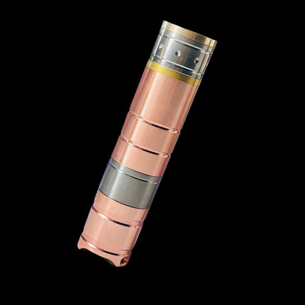 6W 470nm Cyan Blue Adjustable Focus Laser Flashlight, Copper & Titanium Alloy Cooling for Astronomy Star Pointer