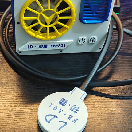 43W MAX Liquid Freezing Cooling | 80mm Closed-Loop Water Cooling System No Throttling, No Overheat, Non-Scald Grip for Mobile Gaming & Live Stream