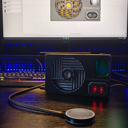 120mm Cold Row Liquid Cooler 50W/60W Ultra Quiet Phone Tablet Water Cooling Radiator, 5-Level Adjustable Cooling for Gaming Live Streaming