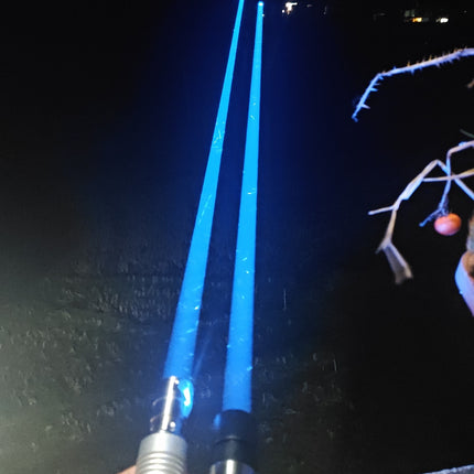 455nm 7W High Power Blue Laser Pointer Adjustable Focus Long Range Laser Locator for Astronomy Teaching Outdoor Camping Hiking Positioning