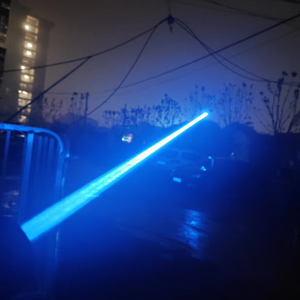 455nm 7W High Power Blue Laser Pointer Adjustable Focus Long Range Laser Locator for Astronomy Teaching Outdoor Camping Hiking Positioning