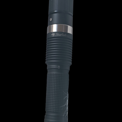 5.5W 455nm Blue Laser Positioning Indicator, Adjustable Focus Head, 3+2 Power Modes, 60℃ Thermal Protection, Full Anodized Aluminum Body for Astronomy, Outdoor Signaling and Teaching Demonstration