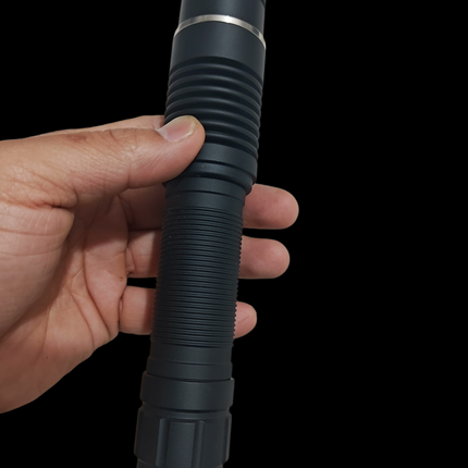 2.6W 640nm Red Laser Positioning Indicator, Adjustable Focus Head, 3+2 Power Modes, 60℃ Thermal Protection, Full Anodized Aluminum Body for Astronomy, Outdoor Signaling and Teaching Demonstration