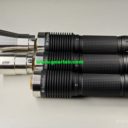 Indicator Flashlight - Small Lens Pro Version (Small Lens & Large Body), Enhanced Power, Heat Dissipation & Battery Life