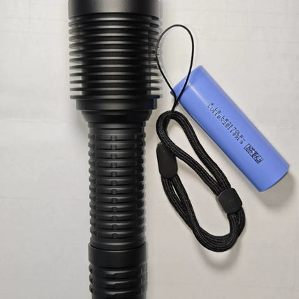 LEP Long-Range Flashlight - Modified from BMW X5 Headlight Core, Pure Light Beam, High Heat Dissipation