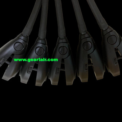 Full CNC Machined Soldering Tweezers Hard Anodized All Metal Welding Tweezers Custom Wiring For AM120 Soldering Station Maintenance
