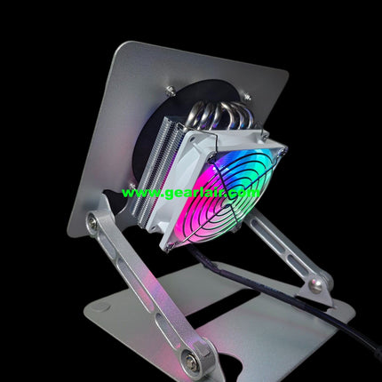 Ultra-Thin DIY Semiconductor Cooler Stand All-in-One for 8–12.9 Inch Tablets, Industrial 92W Peltier Cooling Radiator, Adjustable Alloy Stand, Compatible Apple iPad Huawei Xiaomi Vivo Oppo Redmagic Lenovo HP Dell ASUS