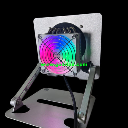 Ultra-Thin DIY Semiconductor Cooler Stand All-in-One for 8–12.9 Inch Tablets, Industrial 92W Peltier Cooling Radiator, Adjustable Alloy Stand, Compatible Apple iPad Huawei Xiaomi Vivo Oppo Redmagic Lenovo HP Dell ASUS