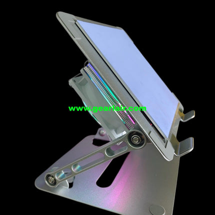 Ultra-Thin DIY Semiconductor Cooler Stand All-in-One for 8–12.9 Inch Tablets, Industrial 92W Peltier Cooling Radiator, Adjustable Alloy Stand, Compatible Apple iPad Huawei Xiaomi Vivo Oppo Redmagic Lenovo HP Dell ASUS
