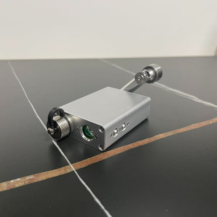 Mini Hand Crank Generator Flashlight & Arc Lighter, Full Aluminum Alloy EDC Survival Tool with Window Breaker, 3 Light Modes Anti-Misoperation Emergency Lighting Fidget Tool