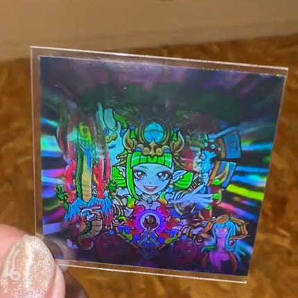 AGAWA 3D Holographic Collectible Card – 1 Piece