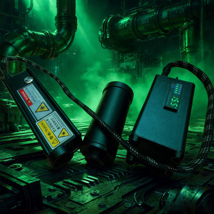 Super Mini 130W Laser Pump | Portable High Power 130W Optical Output with Aluminum Alloy Case & Samsung Battery
