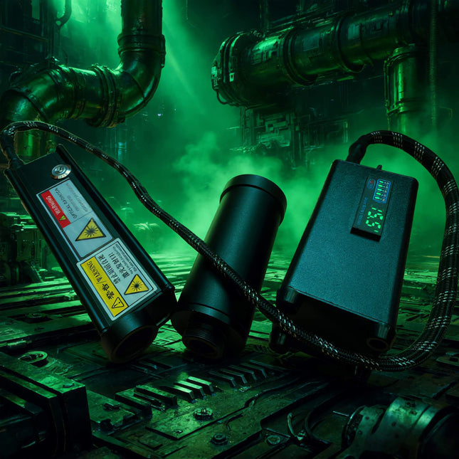 Super Mini 130W Laser Pump | Portable High Power 130W Optical Output with Aluminum Alloy Case & Samsung Battery