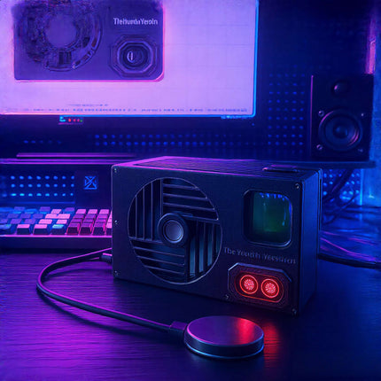 120mm Cold Row Liquid Cooler 50W/60W Ultra Quiet Phone Tablet Water Cooling Radiator, 5-Level Adjustable Cooling for Gaming Live Streaming