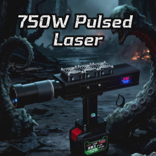 750W Stable Output Pulsed Laser Device 975-976nm High Efficiency Handheld Laser Equipment for Multi Scene Operation