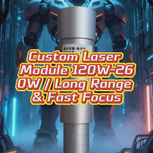 Custom 120W 260W Laser Module Integrated Retractable Fast Focus Laser Lens Module