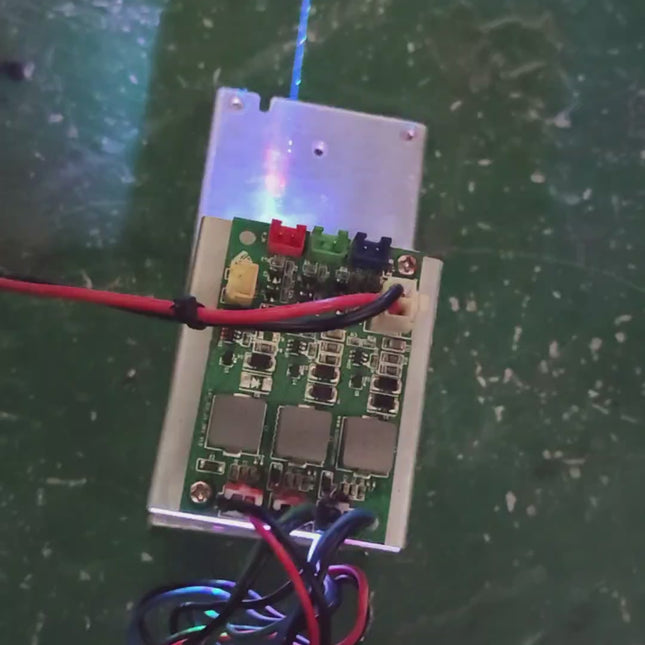 2W Full Color Laser Module DC 12V High Brightness Light Emitting Assembly
