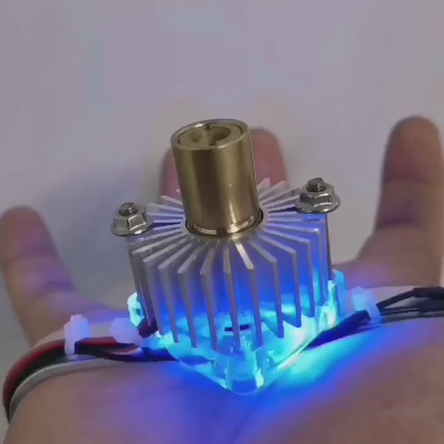 5W Upgraded Digital Display Laser Emitter | Hobby Experimental Laser Device