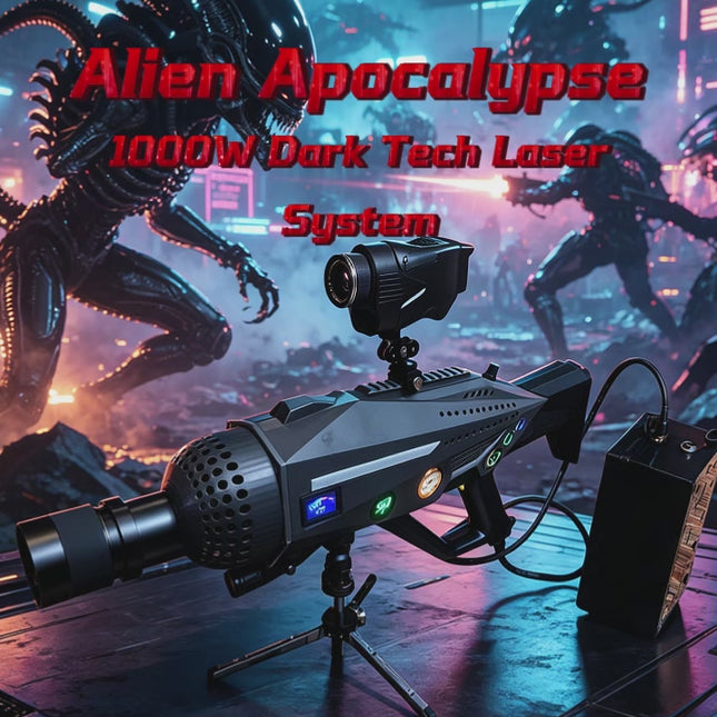 Alien Apocalypse 1000W Dark Tech Laser System