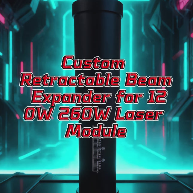 High Magnification Laser Lens Integrated Structure Fast Focus Anodized Aluminum Barrel Low Heat