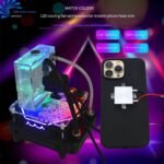 120mm Semiconductor Magnetic Water Cooler for Phones & Tablets - RGB Lighting & Ultra-Thin Design - Image 3