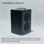 Geek Liquid Cooling Pro - Magnetic Levitation Silent Cooling System with Portable Case  Product Overview