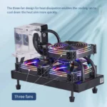 Neighbors Cooling Workshop - 240mm White Magnetic Semiconductor Water Cooler for Tablets - Image 2