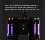 Universal Semiconductor Water Cooling System for iPad, Phone & Tablet - Customizable Pro Gaming Cooling Solution - Image 8