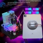 120mm Semiconductor Magnetic Water Cooler for Phones & Tablets - Ice-Cooling, RGB, Hard Tube Pro Version - Image 4