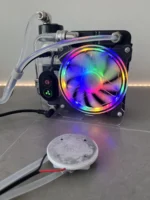 SH FrostCool VIVID - Modular Semiconductor Water Cooling System with Magnetic Phone Attachment & Dual Fan Design - Image 2