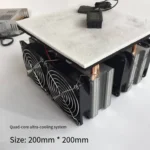 4-Core Super Cooling Plate - High-Performance Semiconductor Chiller for DIY Mini Fridge & Electronic Projects - Image 3