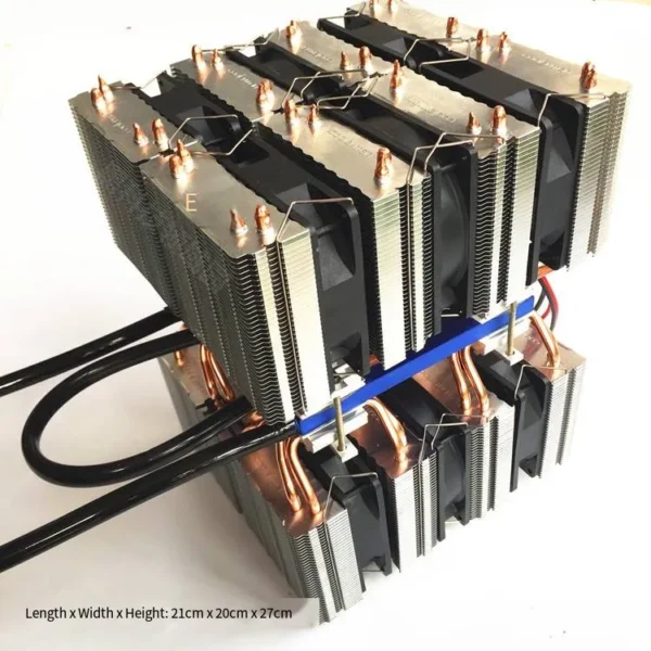 GearLair HydroCool Y500 | High-Precision Semiconductor Water Chiller & Cooling System | For Aquariums, Labs, DIY Projects