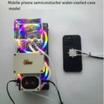 240mm Dual-Radiator Semiconductor Water Cooler - 72W High-Efficiency Magnetic Cooling System with 5-Level Adjustment - Image 4