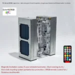 Geek Liquid Cooling Pro - Industrial Grade Copper Radiator with Magnetic Levitation Technology - Image 4