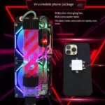 Virus Series Magnetic Water Cooling Semiconductor Cooler - Universal Phone & Tablet Cooling Solution - Image 5