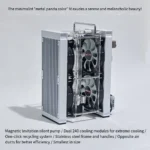 Geek Liquid Cooling Pro - Industrial Grade Laptop Cooling System with Magnetic Levitation Technology - Image 4