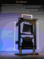 All-aluminum CNC open-frame ITX motherboard case - FutureMach Future Mach - Image 7