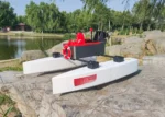 Modular Next-Gen RC Rescue Catamaran - Detachable Hull, High-Capacity Bay & Streamlined Design