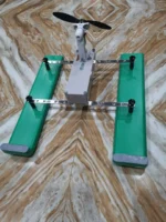 Foldable RC Air-Rescue Catamaran | 530mm Portable Rescue Drone with Upgraded 40A ESC & ABS Mount