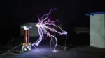 DRSSTC (Dual Resonant Solid State Tesla Coil) - 1.7m Tower, 1-Meter Arc, High-End Professional Configuration - Image 3